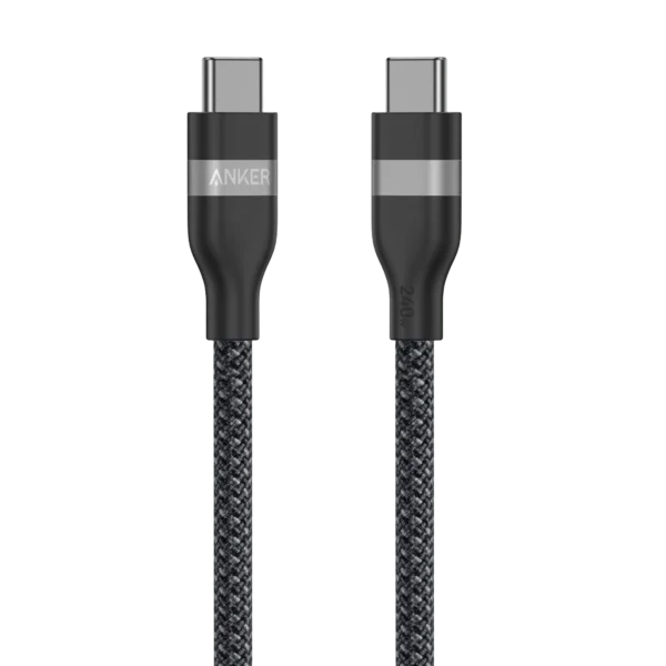 Anker USB-C to USB-C Cable 3ft 240W - Black | A82E2H11