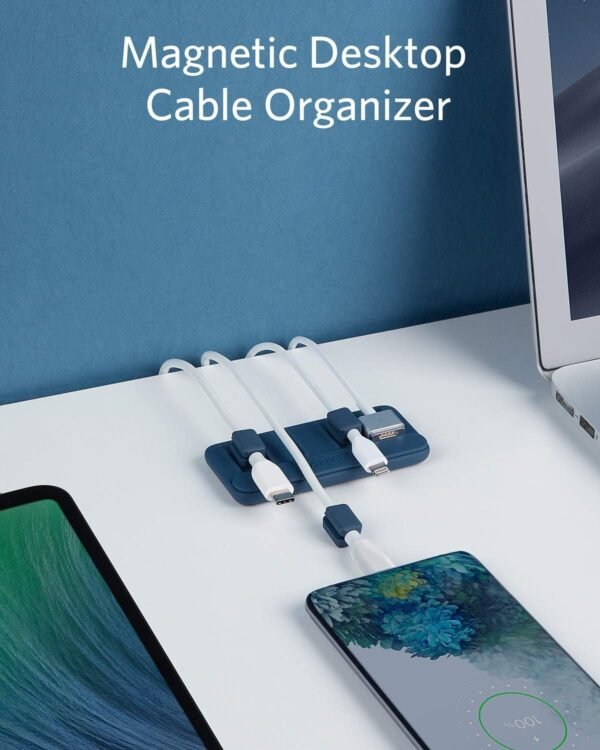 Anker Magnetic Cable Holder - Blue | A8891H31 - Image 2