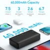 Anker 347 Power Bank 40,000 mAh 30W - Black | A1377H11