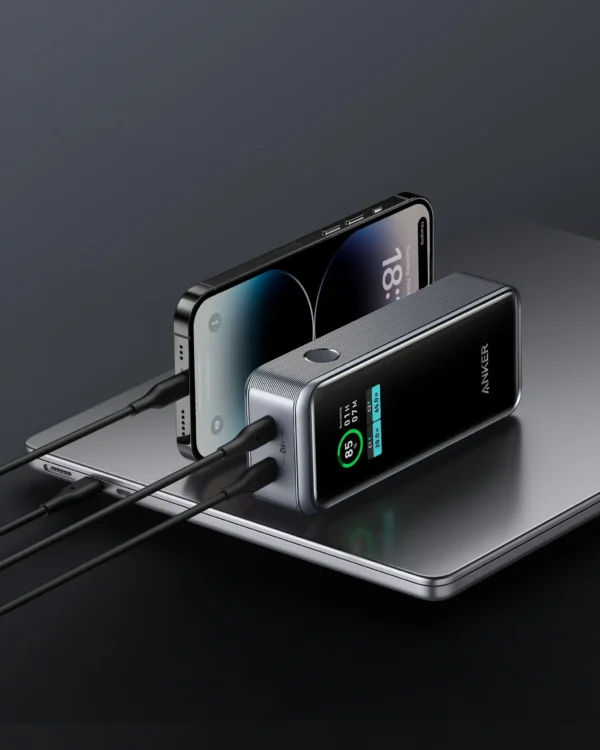 Anker Prime Power Bank 12,000mAh 130W - Black | A1335011