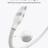 Anker USB-C to USB-C Cable 6ft 240W - White | A82E2H22