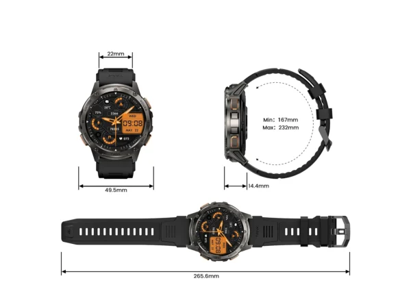 KOSPET TANK T3 Smartwatch