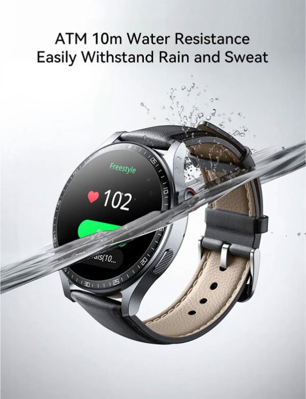 Joyroom JR-FC2 pro Classic Smart Watch - blackStrap